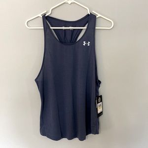 Under Armour heatgear tank top, M, blue